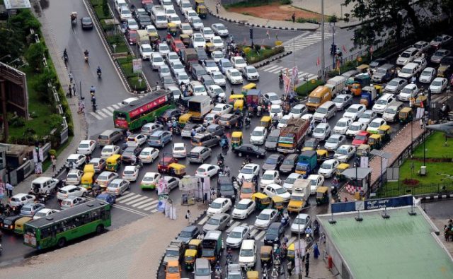 Facts about bangalore traffic picture