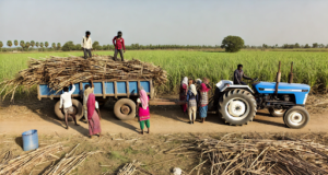 Maharashtra Cane-cutters | AI generated image